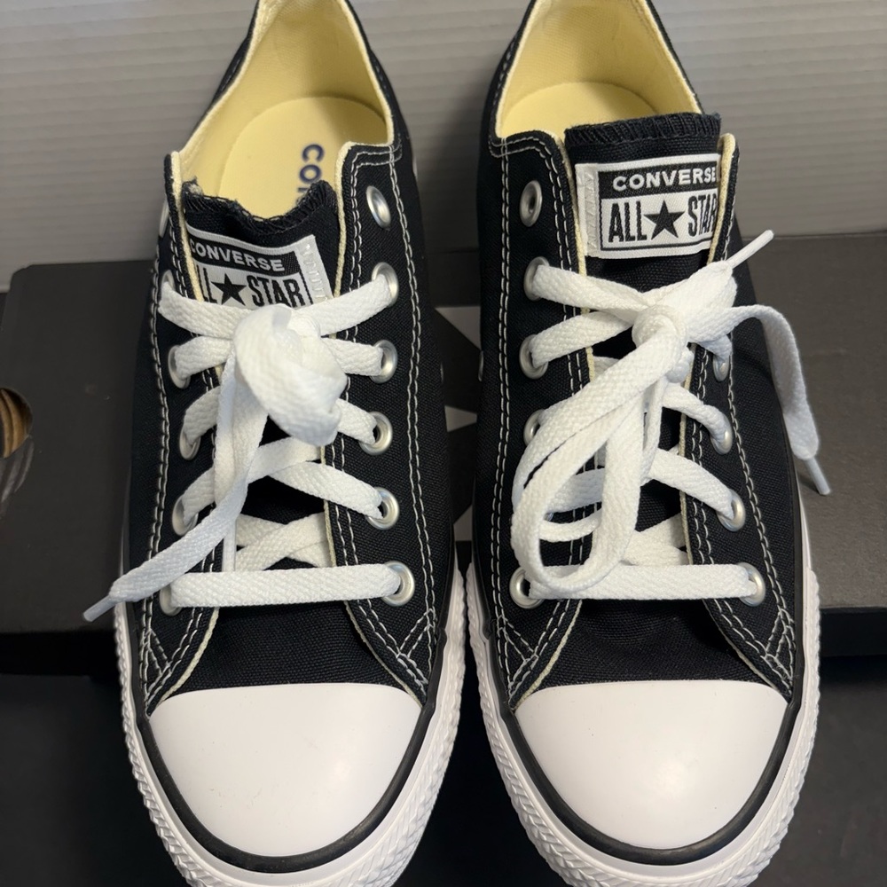 Converse Kids Black and White Sneakers